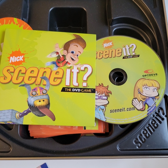 Nick Scene It Interactive DVD Game by Screenlife Complete Tin Box Edition - Picture 4 of 9